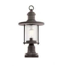 Riverwood_3m lampa stojąca na sokole 1x100W E27 zwietrzały cynk IP44